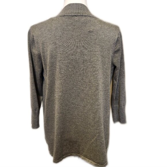 Premise Studio gray open front cardigan - Small - Picture 2 of 4